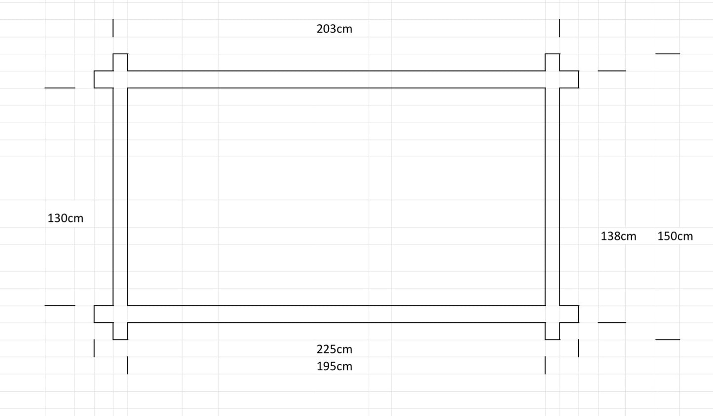 Puuliiteri 1,5m x 2,25m