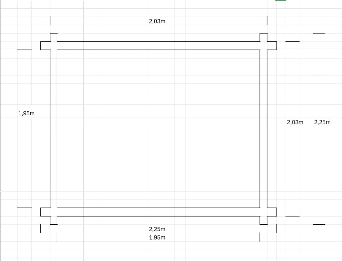 Rakoliiteri 2,25m x 2,25m