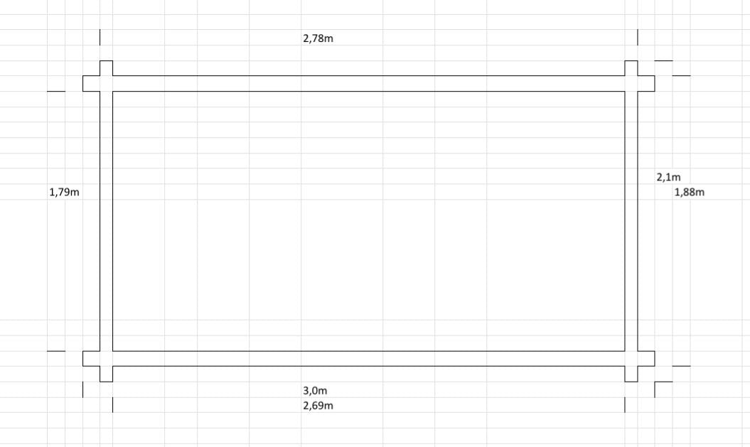 Aitta 2.1mx3.0m